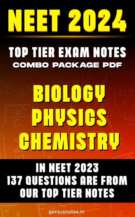 NEET 2024 Special Exam Notes